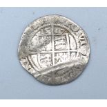An Elizabeth I English Silver Sixpence 3rd Issue dated 1567