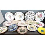A Collection of French Faience Plates