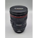A Canon Zoom Lens EF 24-105mm 1:4 L IS USM