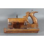 An early wooden moulding plane by A. Mathieson and sons Glasgow