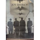 An original advertising poster for Joy Division, printed in England, 152cms by 101cms