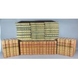 Works Of R. Louis Stevenson leather bound in twenty five volumes together with eleven leather