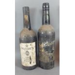 One bottle of Warre,s vintage port dated 1963, together with one bottle of Croft and Co vintage port