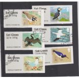 Great Britain Post and Go 2011 Birds of Britain 4th Series FS21 F.U. Type II set of 6