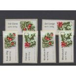 Great Britain Post and Go 2014 British Flora 3rd Series Winter Greenery u/m set of 6 FS111a-FS116a