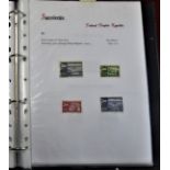 Jugoslavia 1949-1957 Collection described pages containing m/m and used definitives and