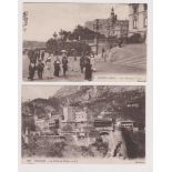 Monte-Carlo 1914 LL (2) Les Terrases (Activity); Palais Du Prince No's 149 & 235. Both clean and