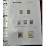 Romania 1916-1920 Ring binder with sleeved described pages of m/m and used Occupation Issues and P.