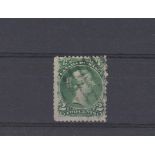 Canada 1868-71- 2 cents deep green, SG57 used