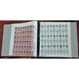 Great Britain 1960 to Decimal in Sheets or Large part sheets, includes 1966 World Cup Wildings (