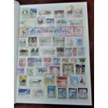 Europe and Foreign assorted in an 8 page stockbook, neat & tidy clean lot. (100's)