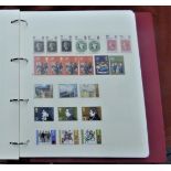 Great Britain 1980-2008 Mint Collection with useful range of Min sheets in a red album.