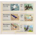 Great Britain Post and Go 2011 Birds of Britain 4th Series FS21-FS26 u/m Type II set of 6
