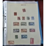 British Commonwealth and Great Britain - a binder with good album leaves from a collection, mostly