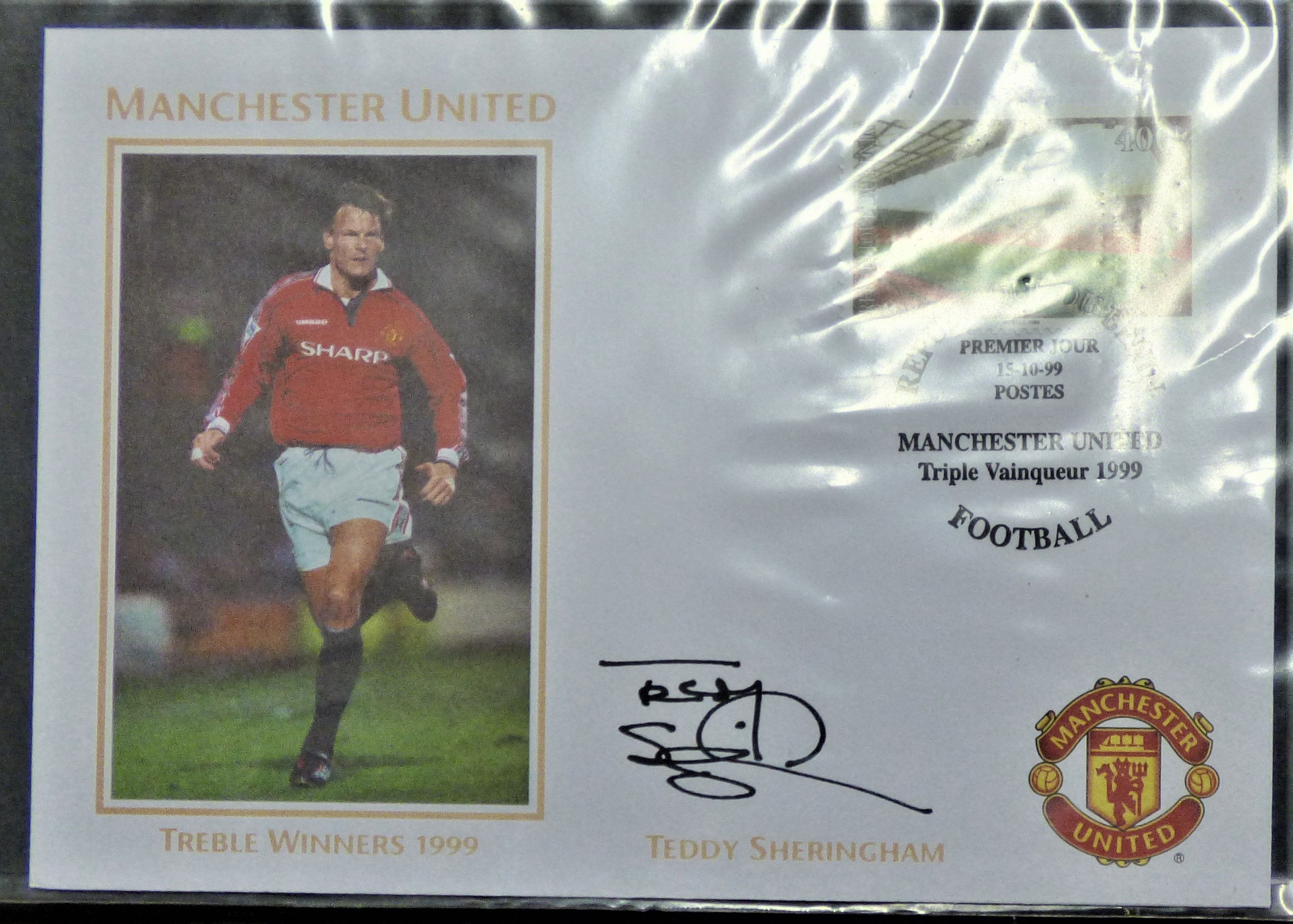Great Britain signed covers 1999 Manchester United autographed covers in an album. Sir Alex - Image 4 of 4