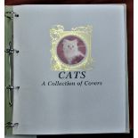 Great Britain Cats - a collection of Benham Silk covers in a Special album (25)