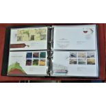 Great Britain (FDC's) 2001-2007 Collection in an album, Royal mail FDC's, Tallents House FDI h/s,