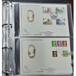 Great Britain 1986-1996 Fine Collection of First Day Covers includes high values, mostly Windsor.