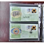 Great Britain 1999-2001 Millennium Collection (Benham BLCS) Collection of 56 FDC's (28 signed)