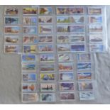 WA & RS Churchman 2 Sets, World Wonders Old and New, unissued set 50/50 cards and Cathedrals &