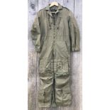 RAF Coverall Aircrew MK 14A Nomex Fire resistant cloth. 40" chest. Manufactured 1985.