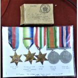 British Five Place Medal Group with clasp, to NAP/R (Naval Auxiliary Patrol/Reserve) 993316 A.