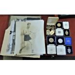 British Inter-War Physical Training and Winners Medallions with photographs which belong to 531893