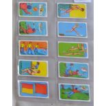 Geo Bassett & Co Ltd (Confectionery) 2 Sets, Swim & Survive 1983 set 40/40 cards, Browne Bros Ltd (