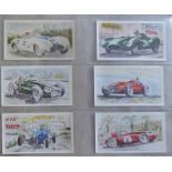 Castrol Oil Racing Cars 1955 set X24/24 cards, Good condition