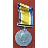 British WWI War Medal to 1652 SGT W. E. O'Brien 1st G.G.A Indian Defence Force, possibly the Gwalior