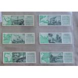 Typhoo Tea Ltd. 2 Sets, Famous Voyages 1934 set T25/25 cigarette cards and Wonder Cities of the