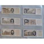 Typhoo Tea Ltd 2 Sets, Homes of Famous Men 1934 set T25/25 cards and Important Industries of British