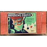 Housing Drive - Boxed game by Pepys series, a vintage board game A fascinating game of skill for 2