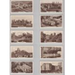 Cope Bros & Co Ltd 2 Sets, Cathedrals 1939 set 25/25 cards and Castles 1939 set 25/25 cards, VGC