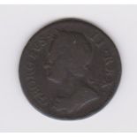 1746 George II Farthing, good fine, S3720