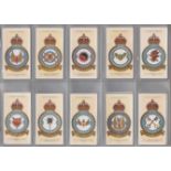 2 Sets RAF badges (without clause) 50/50 cards, VGC and Racing Caricatures 40/40 cards. VGC
