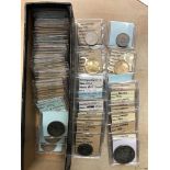 Foreign Coinage. Ticketed range Incl Croatia, Canada, Ceylon, Chile, France etc. (80-100)