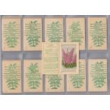 Kensitas Flowers (Silks) Small 1934 series 47/60 cards VGC (silk flowers excellent inside)
