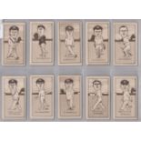R & J Hill Ltd, Caricatures of Famous Cricketers, 1926 set 50/50 VGC
