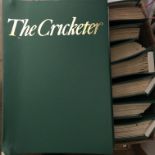 Large quantity of The Cricketer Magazines 1970s and 1980s from 1973 to 1988 100+ some in 11 green