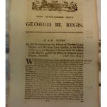 George III Parliamentary Act relating to Percival Lewis Esquire, 21st July 1806 - An act exonerating