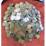 Charity British Copper 5kg approx., coins