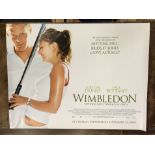 Wimbledon Movie Poster (rolled) 2004 film Kirsten Dunst, Paul Bettany, Jon Favreau 30 x 40 inch UK