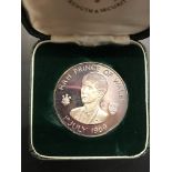 GB 1969 Prince of Wales Investiture at Caernarvon Castle, Silver Proof in case of issue