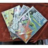 Comic Books-Mixed lot includes DC Comics Star Trek TOS No.29,31,30 & Marvel, Sketchbook, Barb Wire -