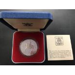 1977 Queen's Silver Jubilee Proof Silver Crown, Royal Mint case & certificate