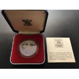 1977 Queen's Silver Jubilee Proof Silver Crown, Royal Mint case & certificate