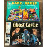 VINTAGE 1992 MB GAMES- GAME OF GAMES -14 Games Quick Fire Action Challenge and Vintage 1985 MB Ghost