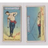 James Playfair & Co How to Keep Fit 1912 series 2/25 cards, good condition