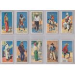 Ogdens Ltd Picturesque People of the Empire 1927 set 25/25 cards, slight toning, else good